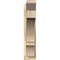 Ekena Millwork Balboa Slat Rough Sawn Outlooker, Douglas Fir, 6"W x 24"D x 28"H OUT06X24X28BOA06RDF - alternate 3